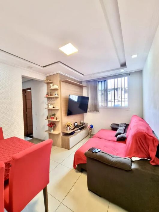 Apartamento todo mobiliado com 2 quartos no condomínio Parque dos Sonhos