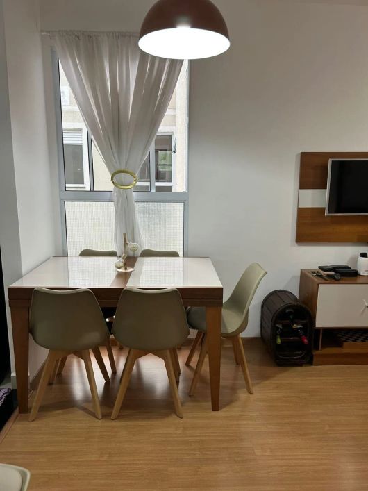 Apartamento à venda mobiliado no residencial Tupinambás, Jardim Alvorada, Nova Iguaçu, RJ