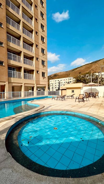 Apartamento à venda na Avenida Abílio Augusto Távora, Marapicu (Jardim Alvorada), Nova Iguaçu, Nova