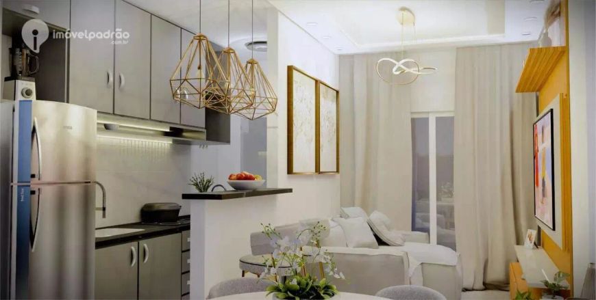 Apartamento para Venda em Nova Iguaçu, Rancho novo, 2 dormitórios, 1 suíte, 2 banheiros, 1 vaga