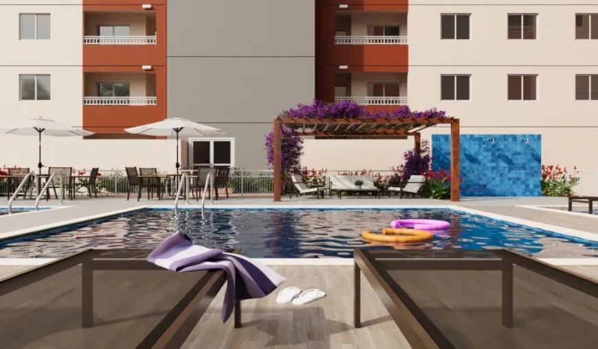🏖️ Conceito California - Apartamento 2 Quartos com Varanda e Facilidade no Financiamento.