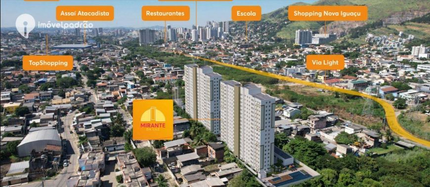 Apartamento Garden com 2 dormitórios à venda, 70 m² por R$ 349.990,00 - Luz - Nova Iguaçu/RJ