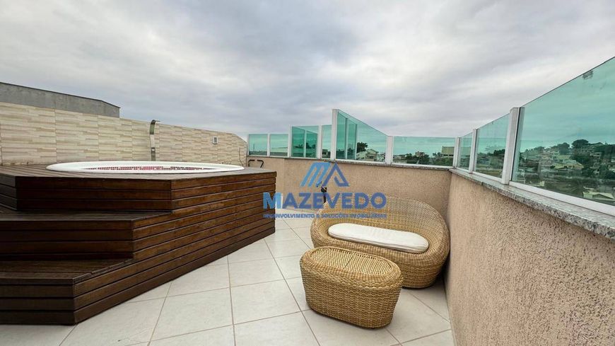 Cobertura com 2 dormitórios à venda, 190 m² por R$ 680.000,00 - Caonze - Nova Iguaçu/RJ
