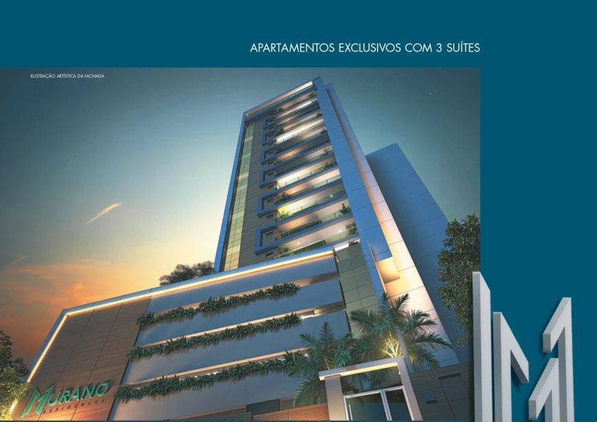 Murano Residences - Apartamentos 3 e 4 quartos - Centro Nova Iguaçu - Obras avançadas