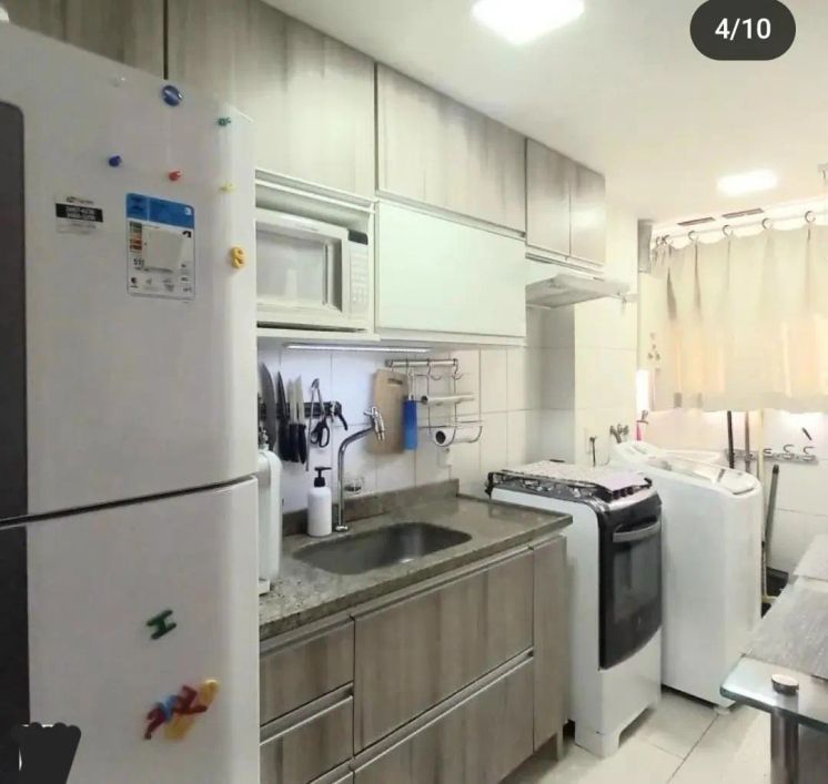 Apartamento para Venda em Nova Iguaçu, Rancho novo, 2 dormitórios, 1 banheiro, 1 vaga