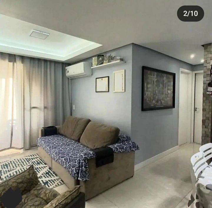 Apartamento para Venda em Nova Iguaçu, Rancho novo, 2 dormitórios, 1 banheiro, 1 vaga