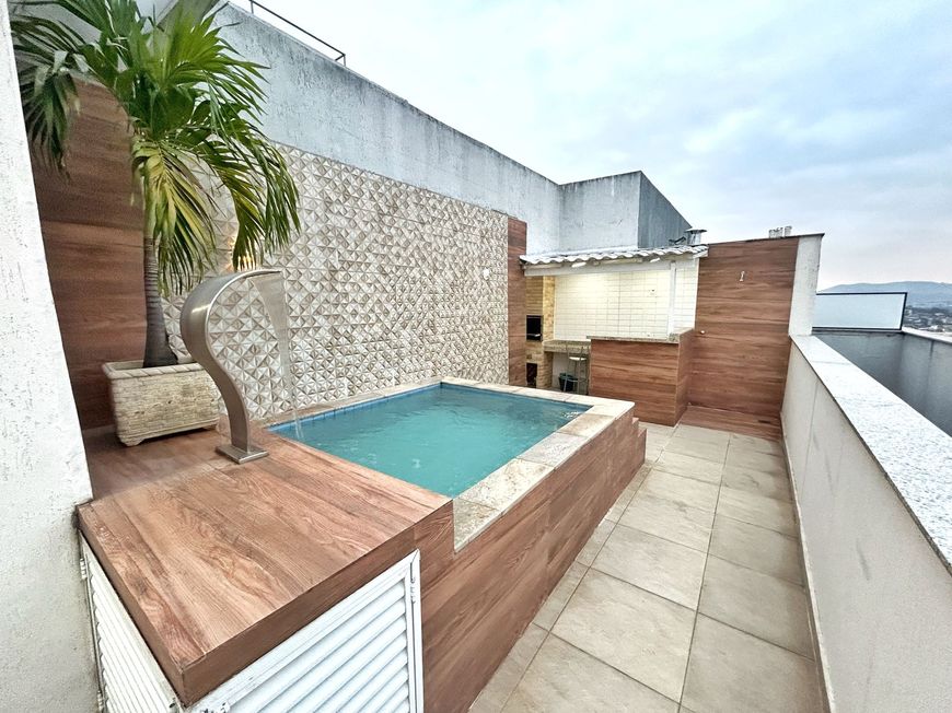 Belíssima Cobertura com com piscina e área gourmet privativa - Centro - Nova Iguaçu/RJ