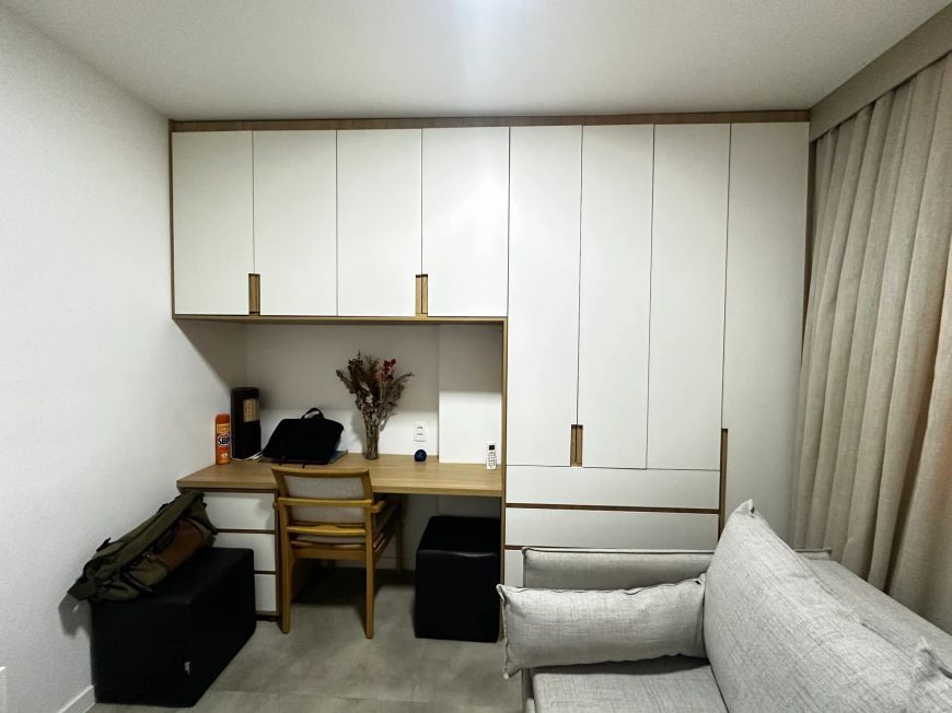 Apartamento mobiliado para venda - Spazio Mario Guimarães - 3 quartos, sala ampliada