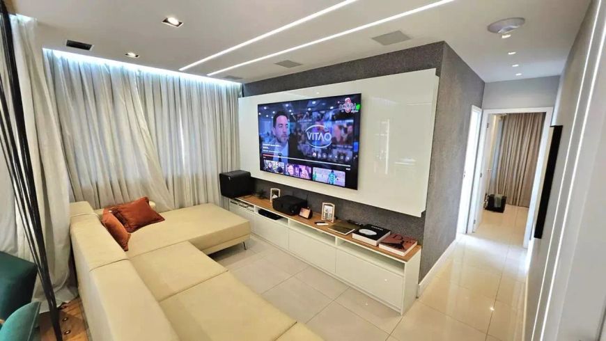 Apartamento À VENDA NO GOLDEN GATE CLUB. 110 m2 , 3 suítes, 2 vagas