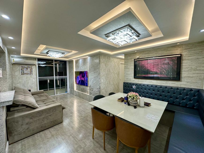 Apartamento à Venda no Centro, Nova Iguacu Condomínio Spazio – 108,5 m² ,3 Quartos , 2 Vagas