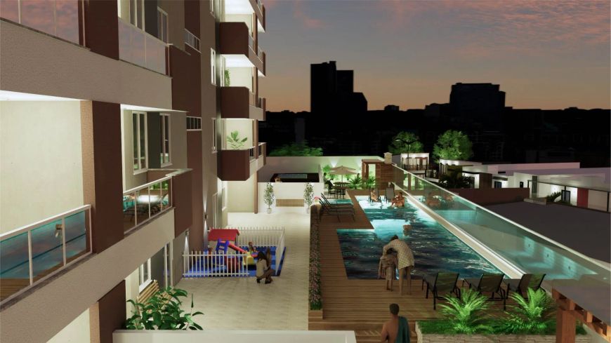 Apartamento Garden com 2 dormitórios à venda, 117 m² por R$ 518.514,70 - Rancho Novo - Nova Iguaçu/R