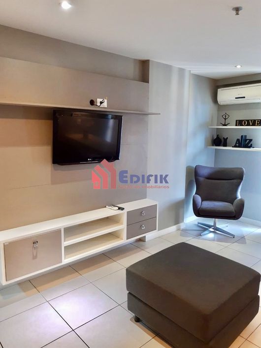 Flat para venda dividido em quarto e sala no Mercure Nova Iguaçu