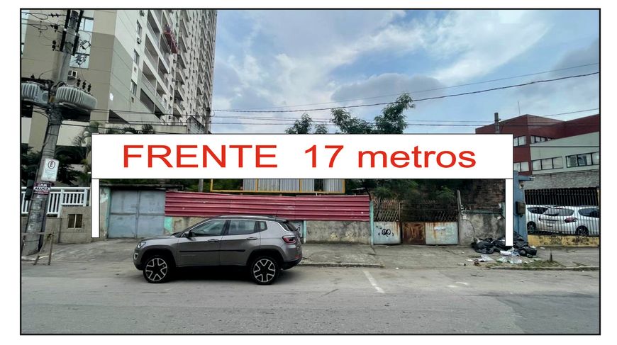 Terreno para venda possui 470 m² no Centro de Nova Iguaçu - RJ