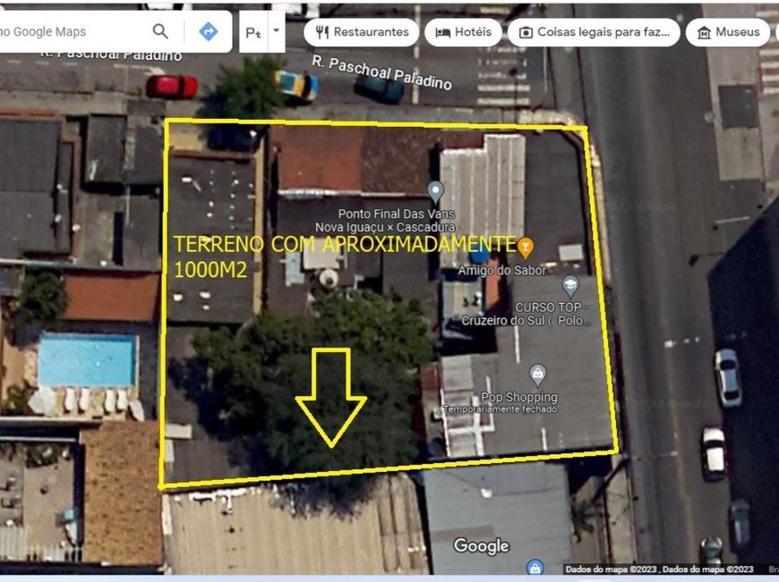 ÁREA EM FRENTE AO TOP SHOPPING COM 1000 MTS