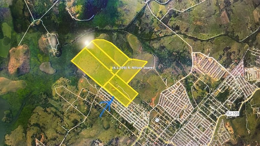 VENDO ÁREA 816.899M² - PLANA - LAGOINHA - NOVA IGUAÇU