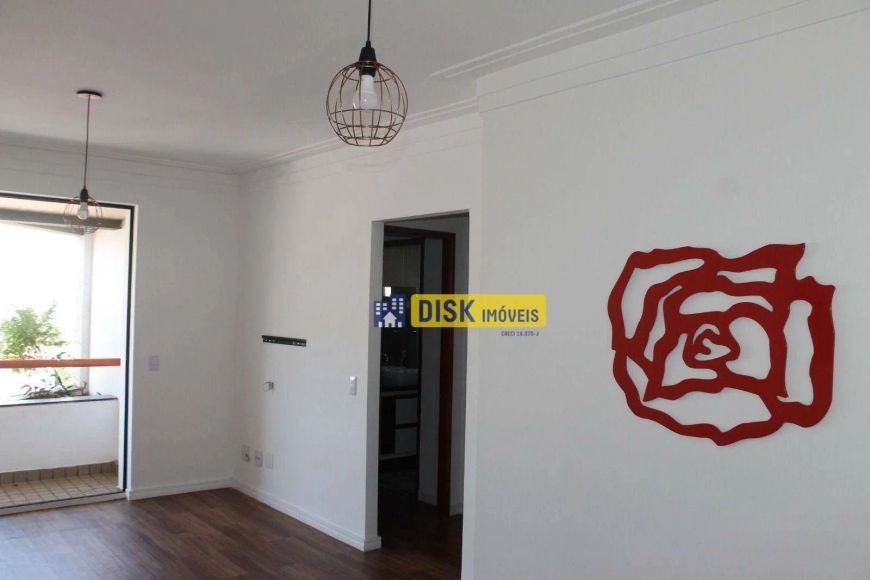 Apartamento com 2 dormitórios para alugar, 80 m² por R$ 3.940,73/mês - Vila Valparaíso - Santo André