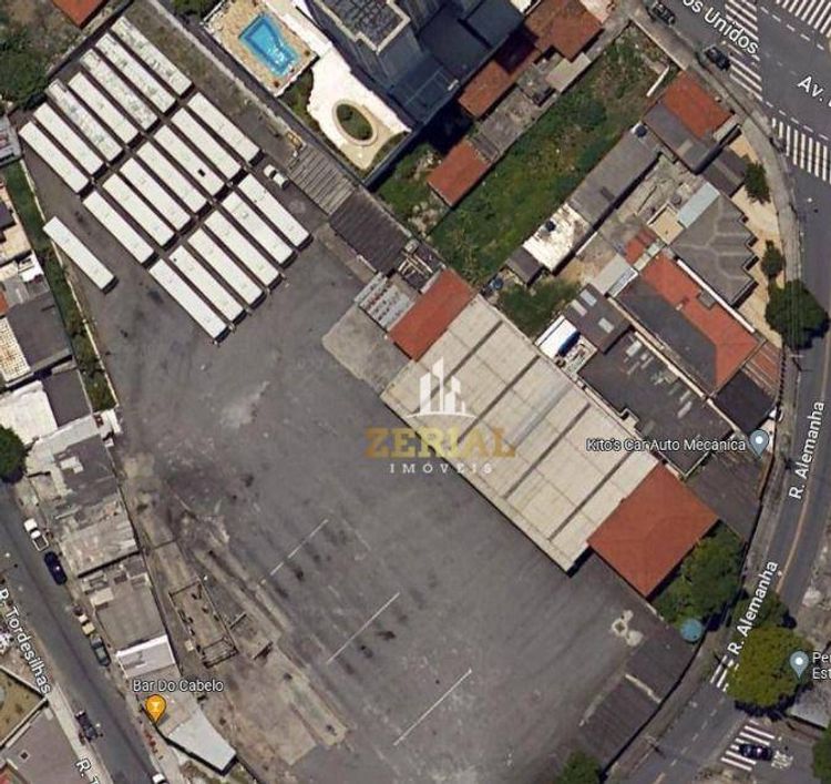 Terreno para alugar, 7027 m² por R$ 56.191,00/mês - Vila Camilópolis - Santo André/SP