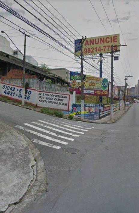 Terreno, 2680 m² - venda por R$ 13.000.000,00 ou aluguel por R$ 33.240,48/mês - Paraíso - Santo Andr