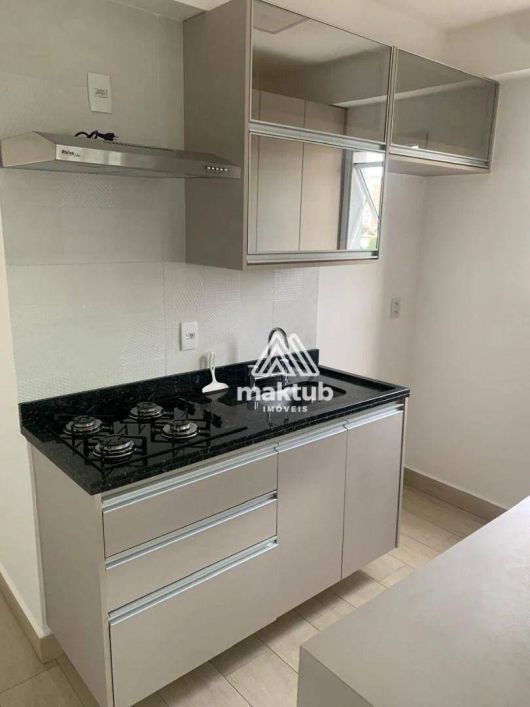 Apartamento com 2 dormitórios para alugar, 53 m² por R$ 3.219/mês - Jardim - Santo André/SP