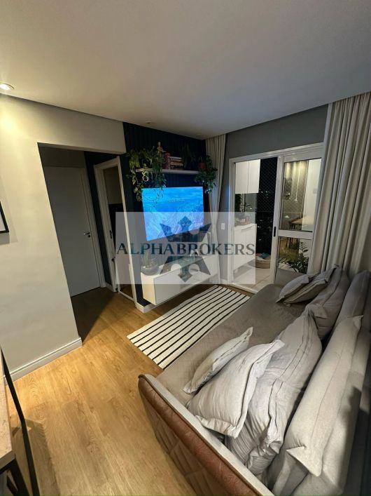 Lindo apartamento de 60 m² uma suíte e ampla varanda