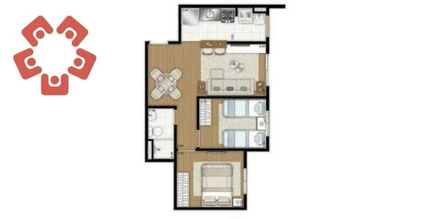 Apartamento Moderno no Residencial Flex Osasco II – Conforto, Praticidade e Localização Estratégica!