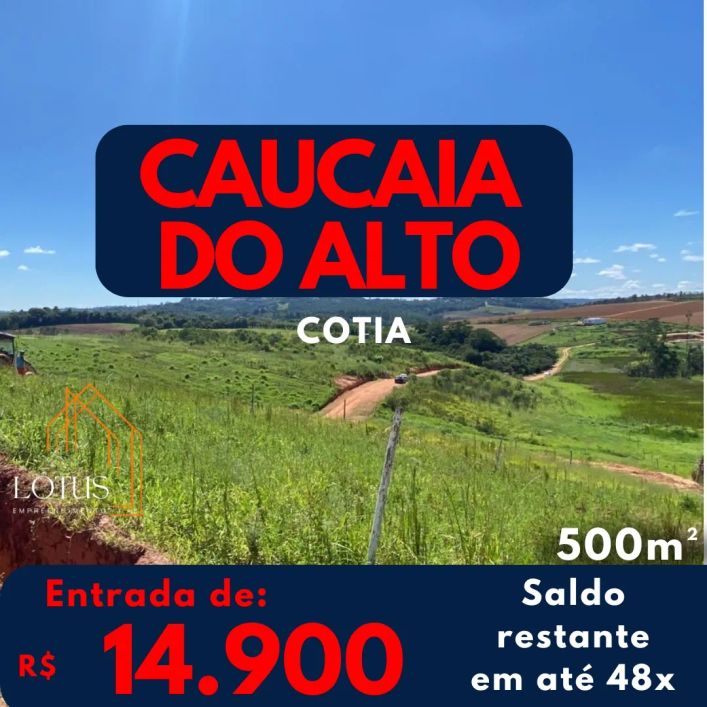 7C- TERRENOS EM COTIA PRONTOS PRA CONSTRUIR!