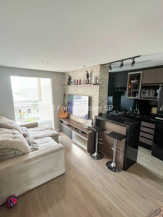 Apartamento mobiliado à venda em Osasco c/ 46m² - R$ 319.800 - Condomínio Portal Vistallegro