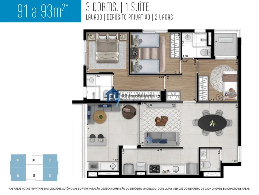 Apartamento à venda no bairro Vila Osasco em Osasco