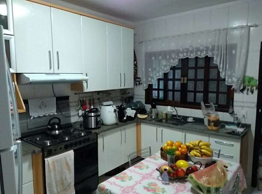 Espetacular casa de rua com espaço gourmet completo 4 vagas - Jaguaribe - Bela Vista - Osasco