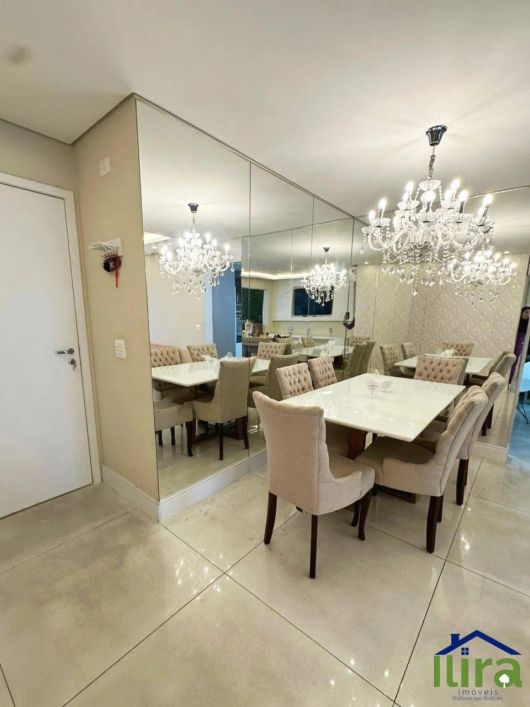 Apartamento Para Venda de 136m² Com 3 Dormitorios e 2 Vagas de Garagem No Condominio Jardins Do Bras
