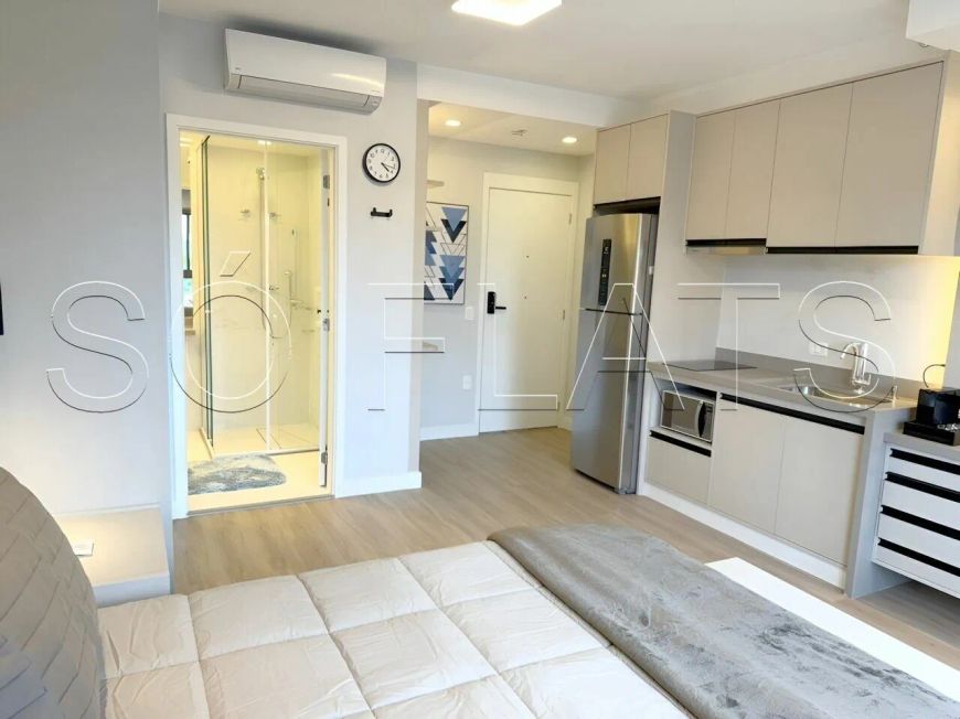 Studio HighLights Campo Belo, flat disponível para venda com 28m² e 1 dormitório.