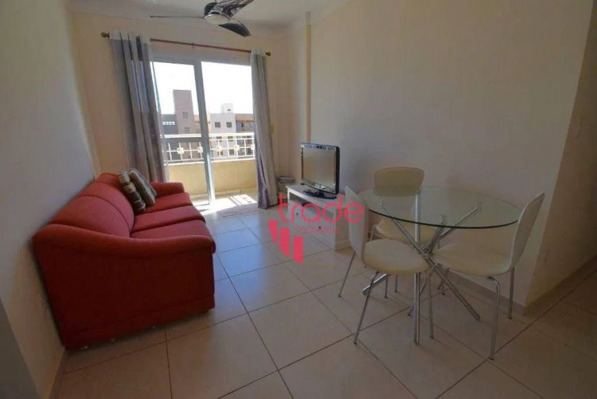 Apartamento Mobiliado para Locação de 02 Quartos no Bairro Nova Aliança em Ribeirão Preto com Sacada