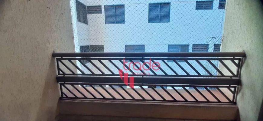 Apartamento para Vender de 02 Quartos no Bairro Centro em Ribeirão Preto com Sacada.