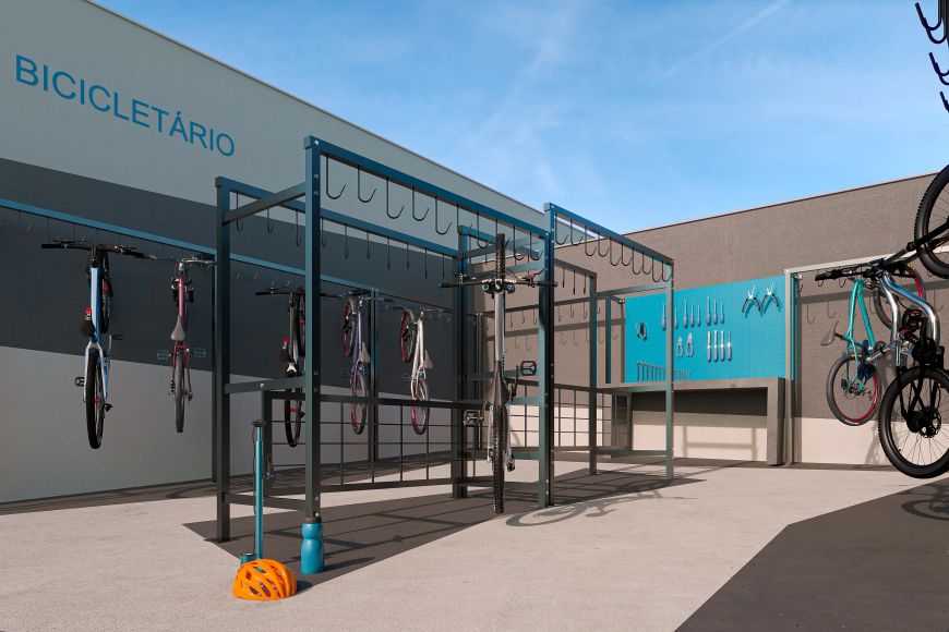 Max 501 Samambaia Sul APTO 1 Quarto 1 Vaga 40,46m² Mini Mercado Bicicletário