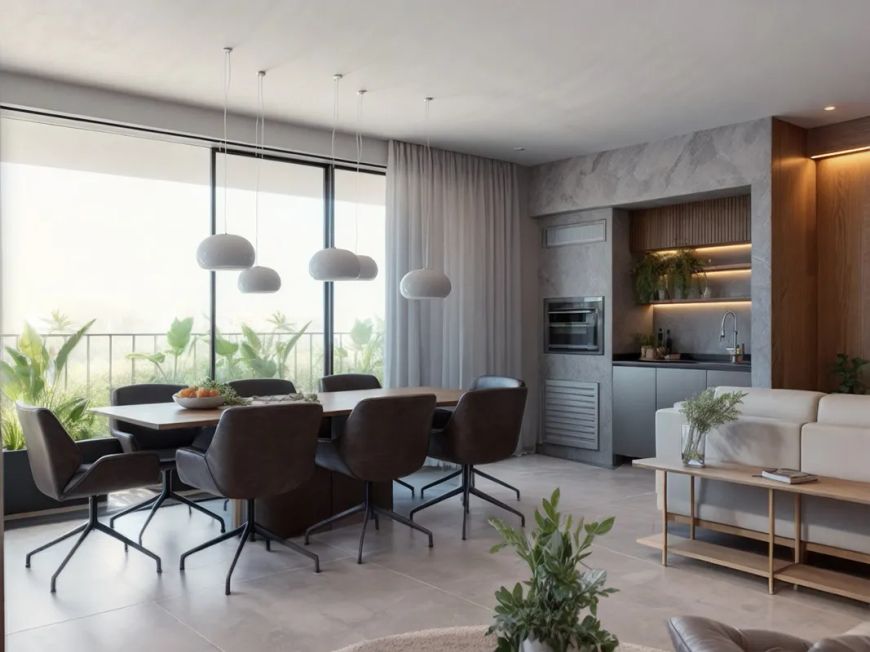 Apartamento pra Venda Edifício Perspective, Jardim Olhos D`Água, Ribeirão Preto