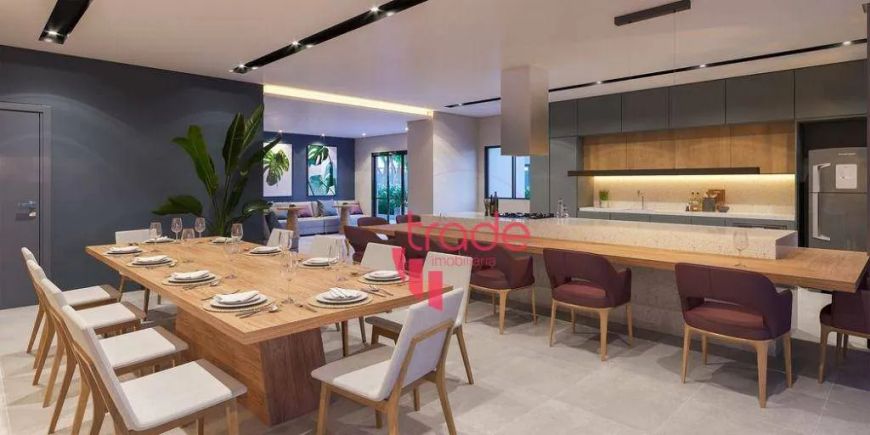 Apartamento em Construção de 02 Quartos no Bairro Jardim Olhos D'Água em Ribeirão Preto com Sacada.