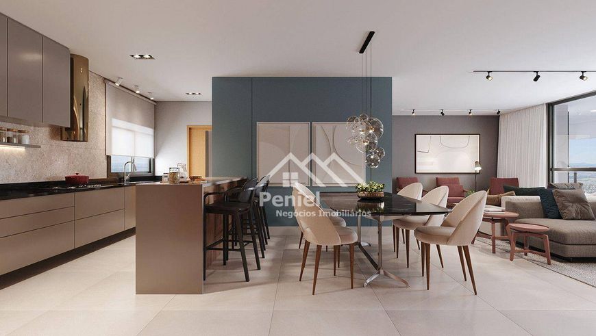Apartamento com 3 dormitórios à venda, 227 m² por R$ 1.800.000,00 - Jardim Ilhas do Sul - Ribeirão P