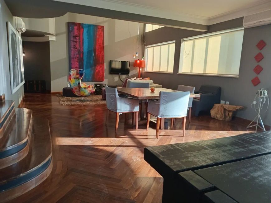 Apartamento de 3 suítes MOBILIADO para alugar no Edifício Doppio Spazio, 239,77 m², bairro Jardim Bo