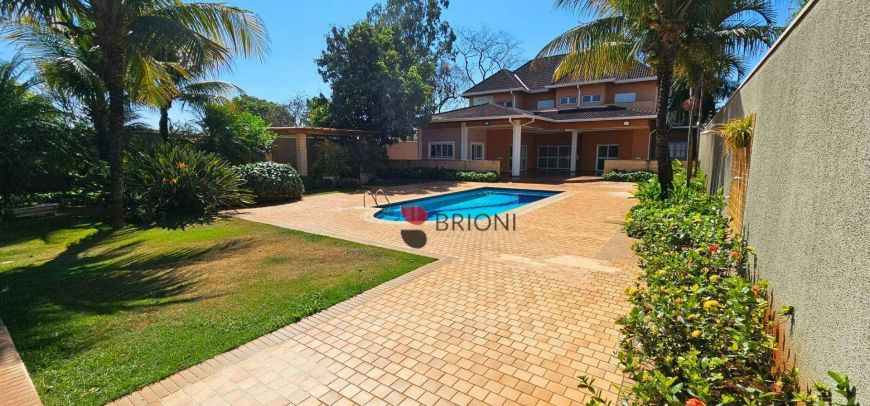 Sobrado Alto Padrão 570m² 4 quartos/3 suítes em Condomínio Garden Ville/SP I Imobiliária em Ribeirão