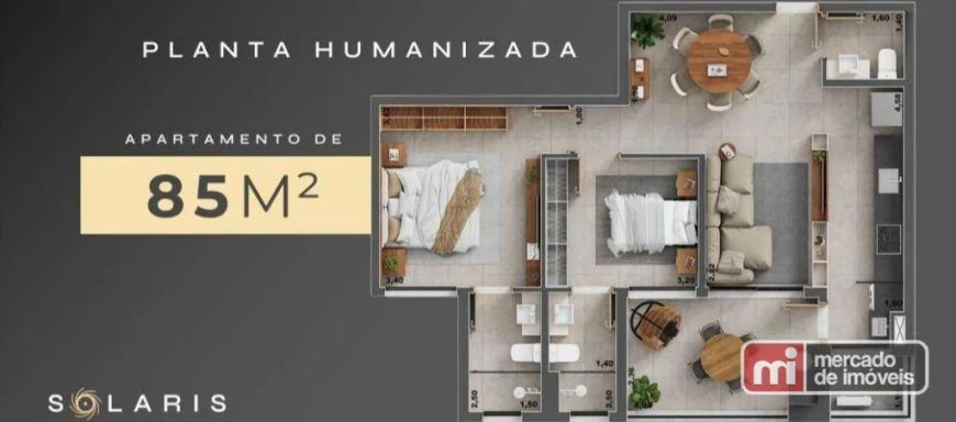 Apartamento 02 suítes ou 03 suítes