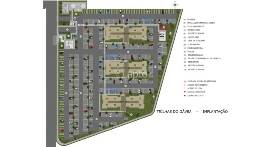 Apartamento para venda tem 40 metros quadrados com 2 quartos