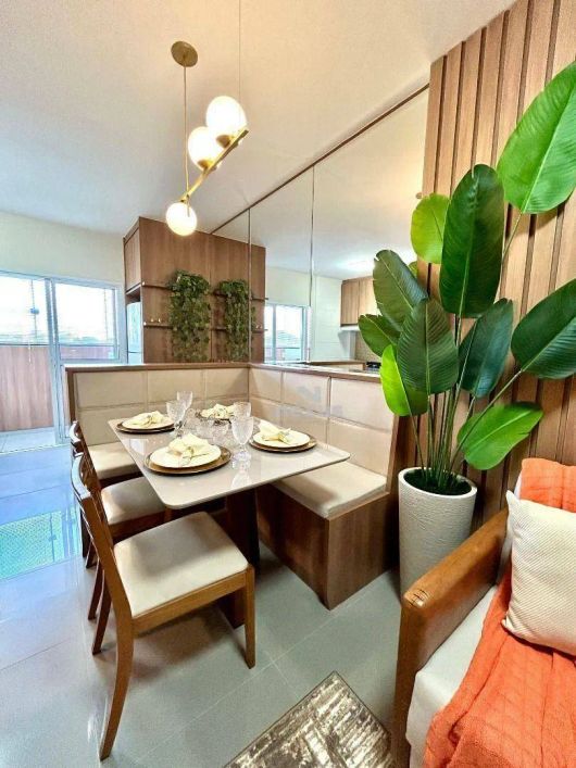 Excelente Apartamento Mobiliado com 2 quartos sendo 1 suíte à venda, 62 m² por R$ 525.000 - Santa Mô