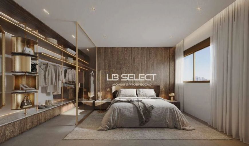 Apartamento no Parque Una com duas suítes e varanda gourmet.