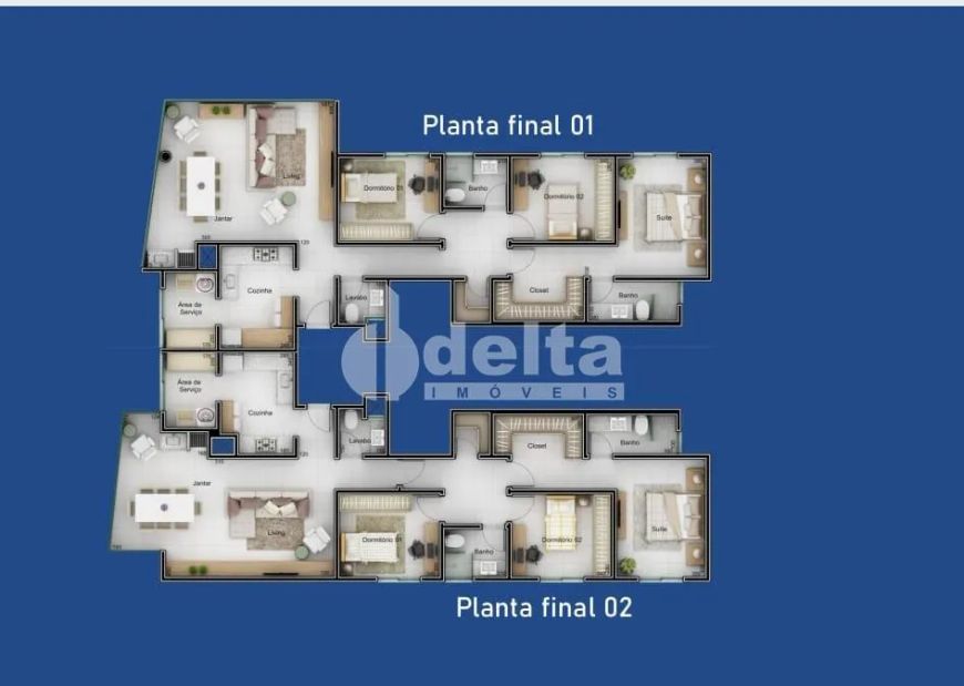 Apartamento disponível para venda no bairro Patrimônio em Uberlândia-MG