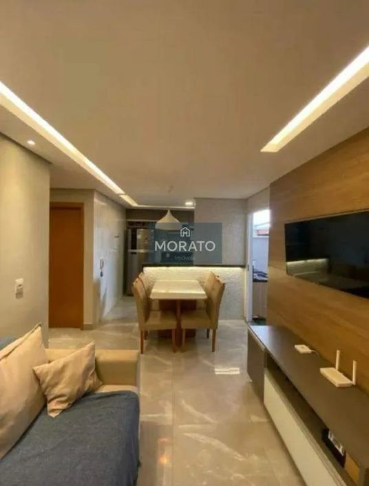 Apartamento com área privativa em Contagem.