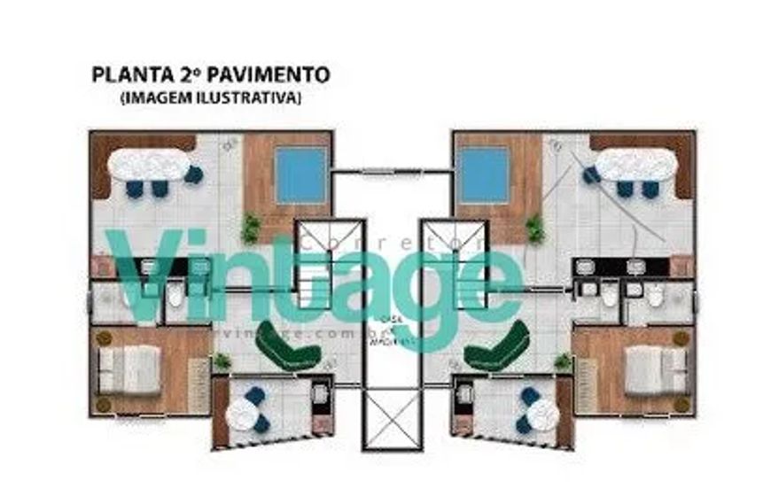 APARTAMENTO TIPO 02 QTOS 01 SUÍTE E 02 VGS NO CENTRO DE CONTAGEM