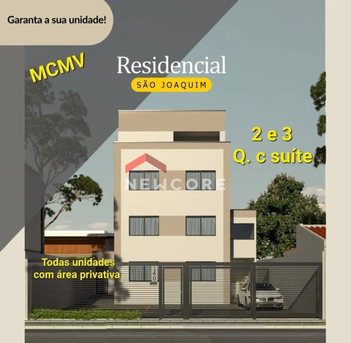 Apartamento em Rua Cristal - São Joaquim - Contagem/MG