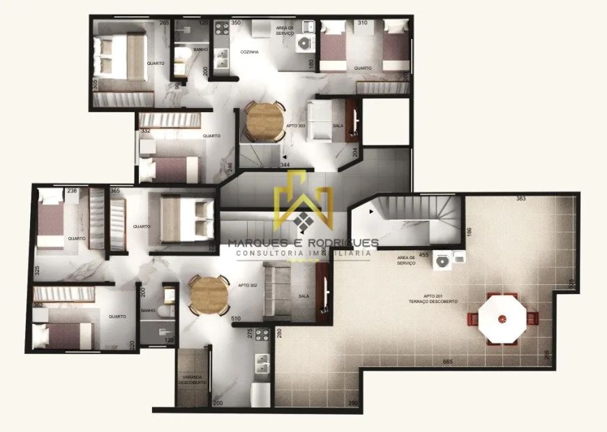 Oportunidade,apartamento 03 quartos á venda no bairro Xangri-lá.