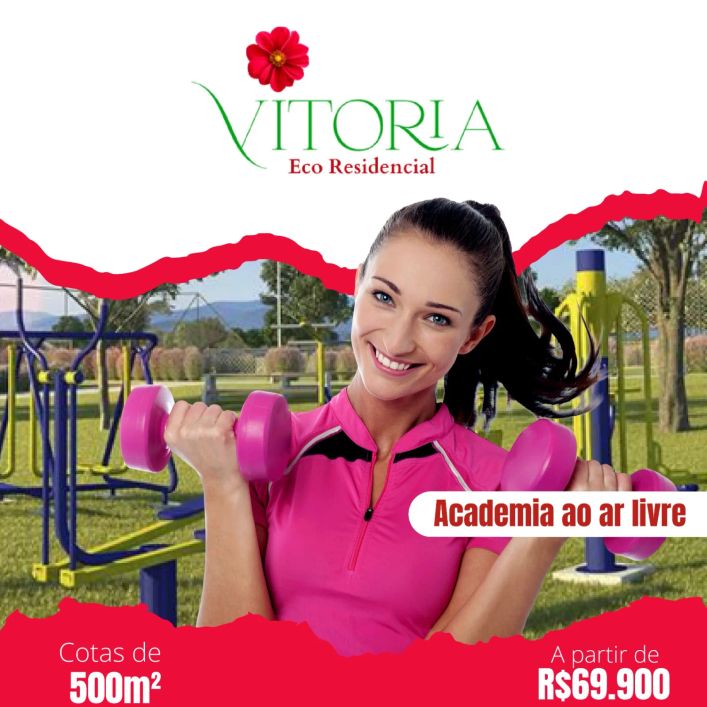 Mais Espaço, Mais Lazer: Terrenos de 500m² no Eco Residencial Vitória com Condições Especiais!"