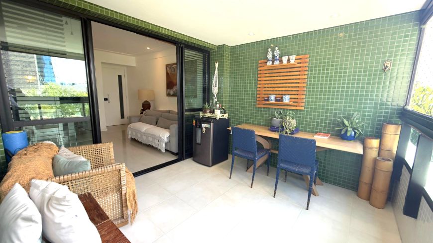 Excelente apartamento no Manhattan Tribeca - 3/4 com 1 suíte